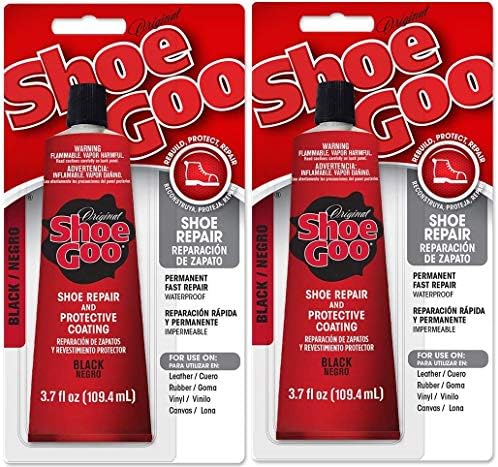 Shoe Goo Black 3.7 oz, 2 Pack Protective Coating