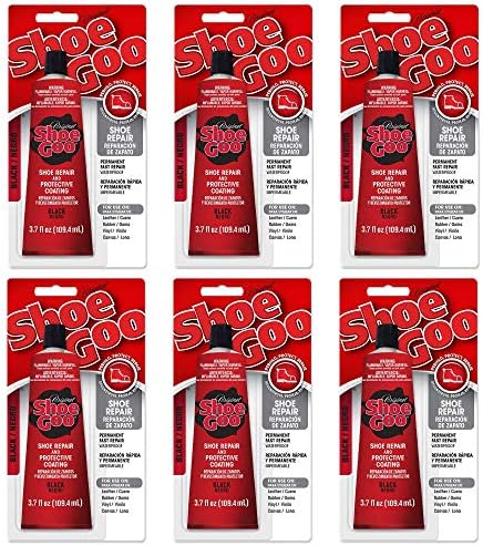 Shoe Goo Black 3.7 oz, 6 Pack (110212)