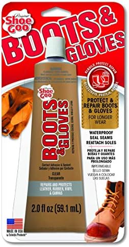 Shoe Goo Boots'n'Gloves 2 oz Clear, Carded