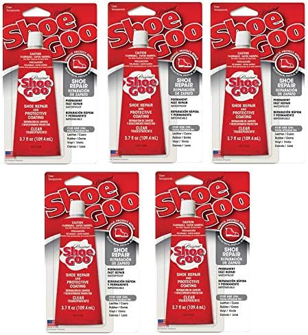 Shoe Goo Clear 3.7 oz, 5 Pack